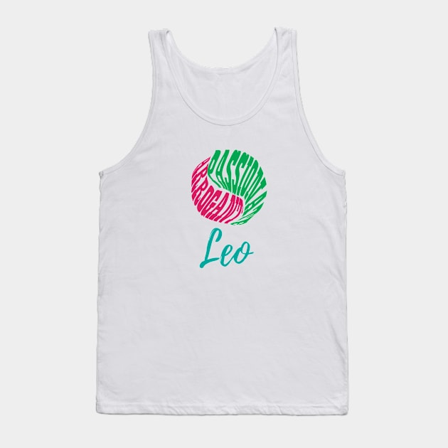 Leo Traits Tank Top by epoliveira